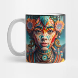 Indigenous Native Photorealism Art Mug